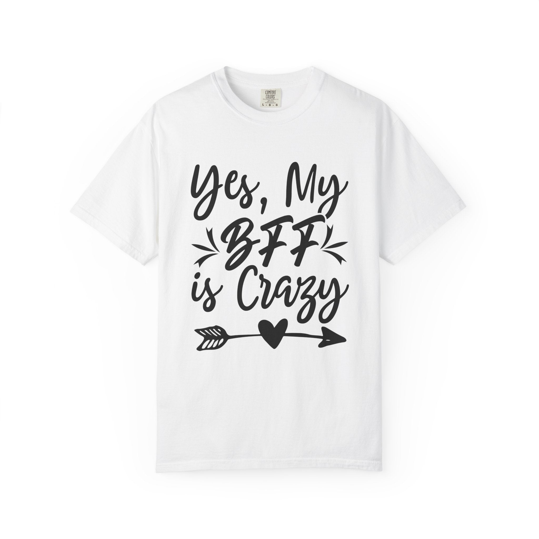 BFF Friendship T-Shirt, Fun Gift for Best Friends, Casual Wear, Birthday Gift, Unisex Tee, Matching T-Shirts