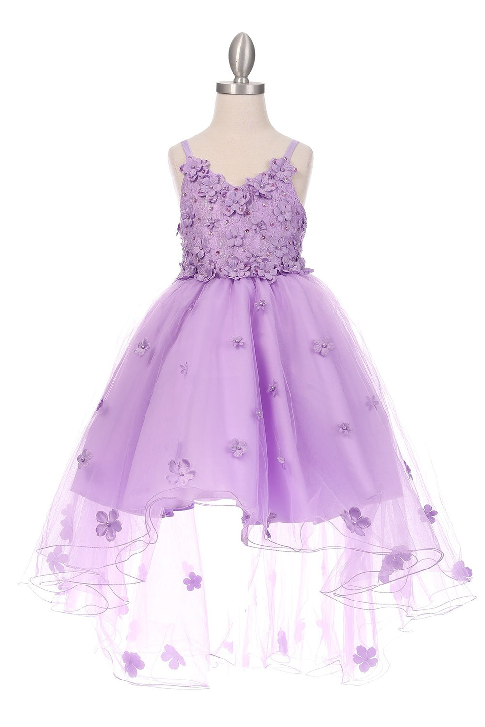 Cinderella Couture CCK-9019 High-Low Flower Girl or Pageant Dress