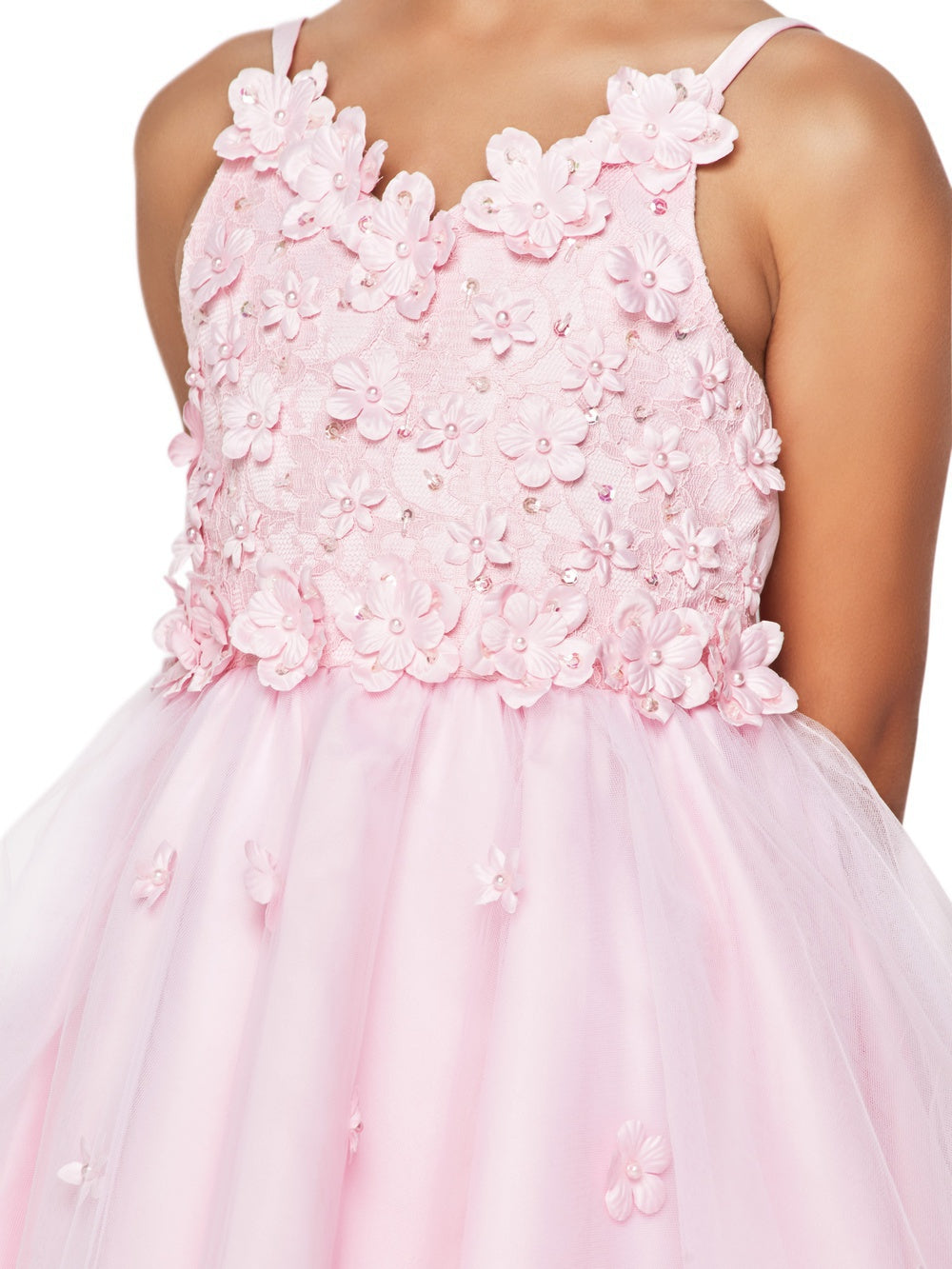 Cinderella Couture CCK-9019 High-Low Flower Girl or Pageant Dress
