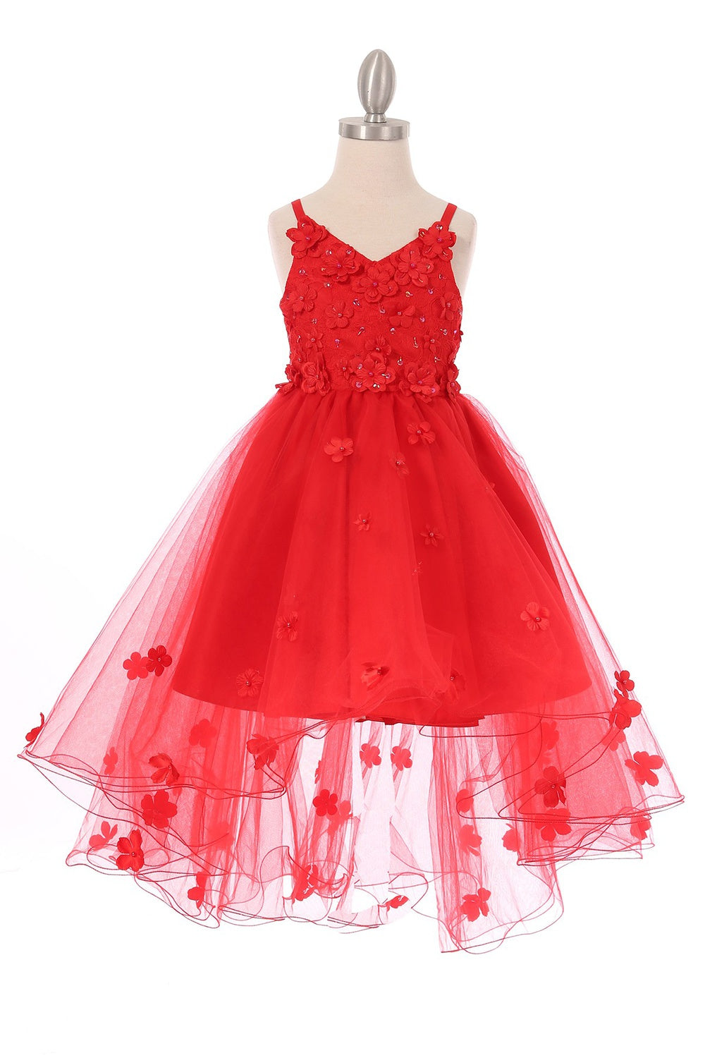 Cinderella Couture CCK-9019 High-Low Flower Girl or Pageant Dress