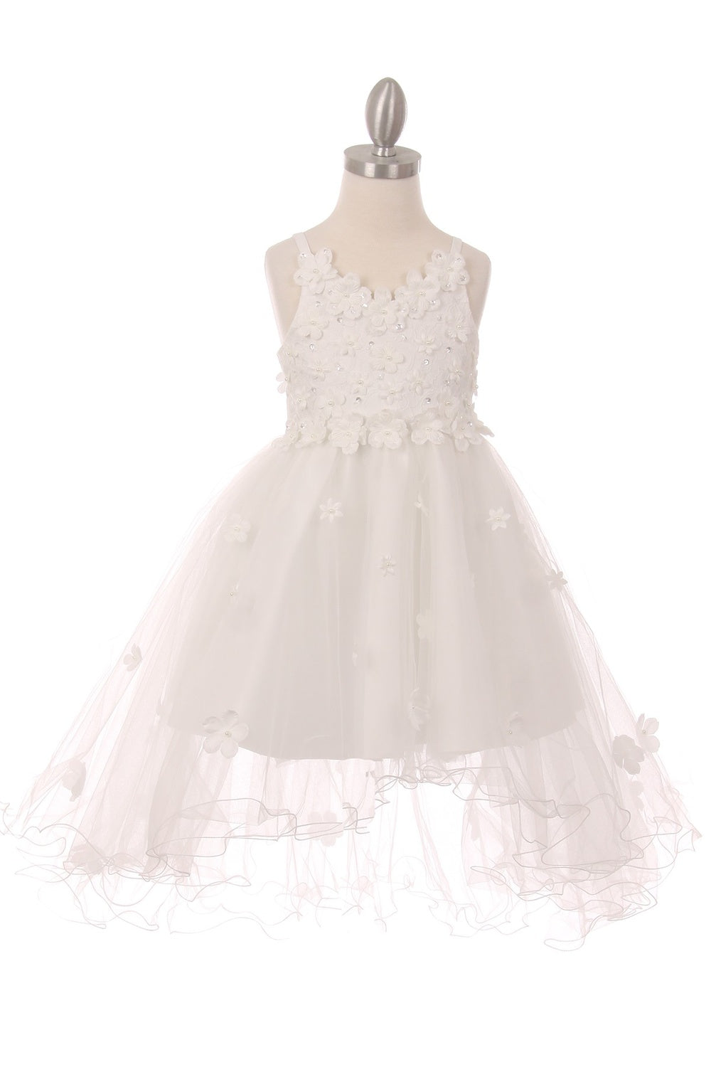 Cinderella Couture CCK-9019 High-Low Flower Girl or Pageant Dress