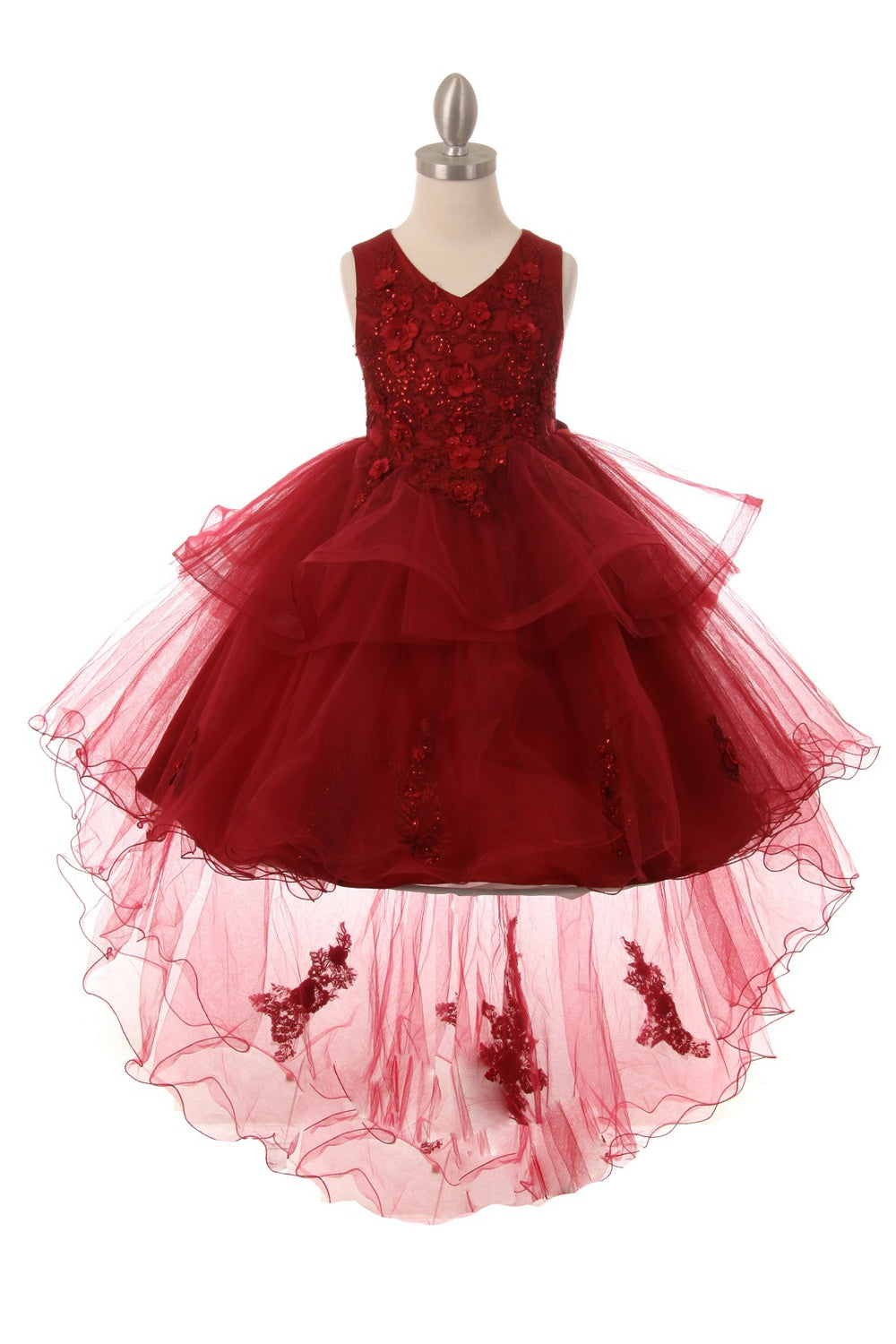 Cinderella Couture CCK-9056 Multi-layered Tulle Flower Girl Gown