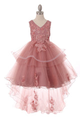 Cinderella Couture CCK-9056 Multi-layered Tulle Flower Girl Gown