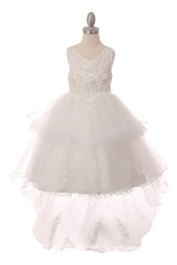 Cinderella Couture CCK-9056 Multi-layered Tulle Flower Girl Gown