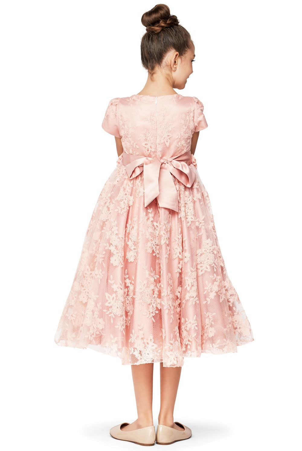 Cinderella Couture CCK-9078 Chantilly Lace Flower Girl or Special Occasion Dress