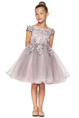 Cinderella Couture CCK-9085 Short Frilly Pageant or Flower Girl Dress