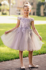 Cinderella Couture CCK-9085 Short Frilly Pageant or Flower Girl Dress