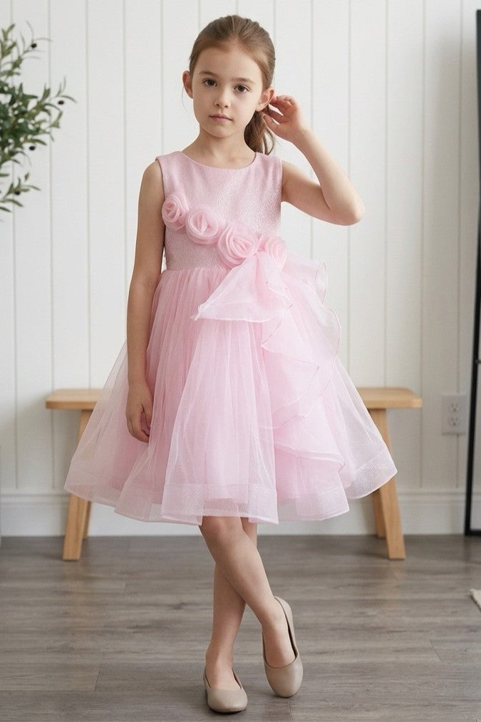 Cinderella Couture 9128 Sparkle Tulle Frilly Flower Girl Dress