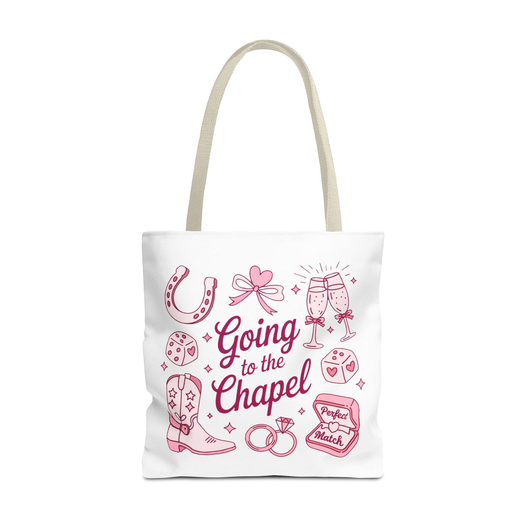Wedding Tote Bag, Perfect for Brides, Wedding Events, Bridal Showers, Gift Bags, Party Favors