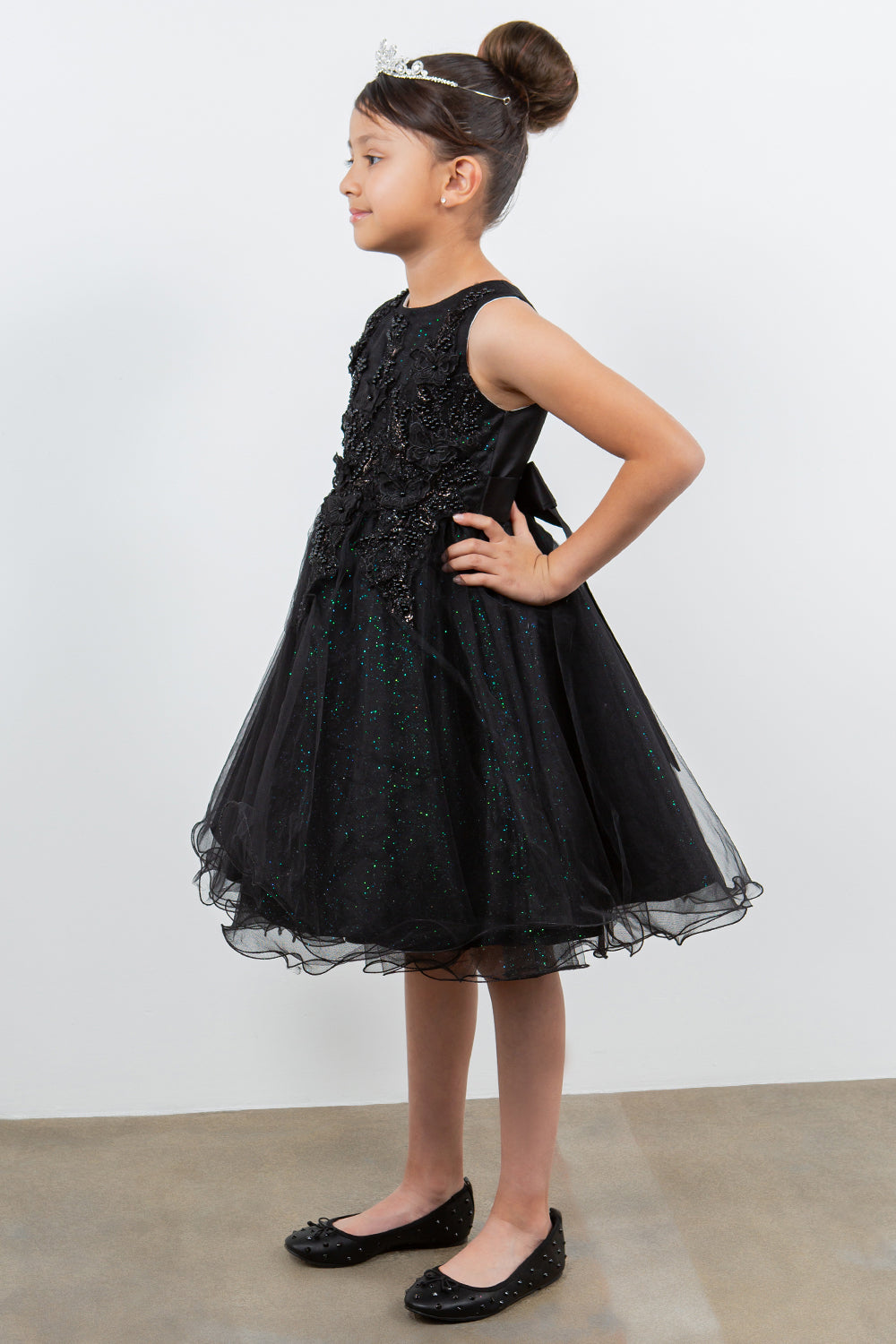 Cinderella Couture CCK-9150 Sparkle Tulle Butterfly Flower Girl Dress