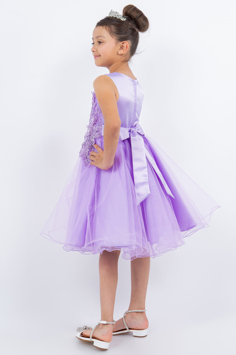 Cinderella Couture CCK-9150 Sparkle Tulle Butterfly Flower Girl Dress