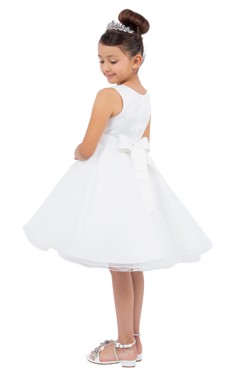 Cinderella Couture CCK-9150 Sparkle Tulle Butterfly Flower Girl Dress