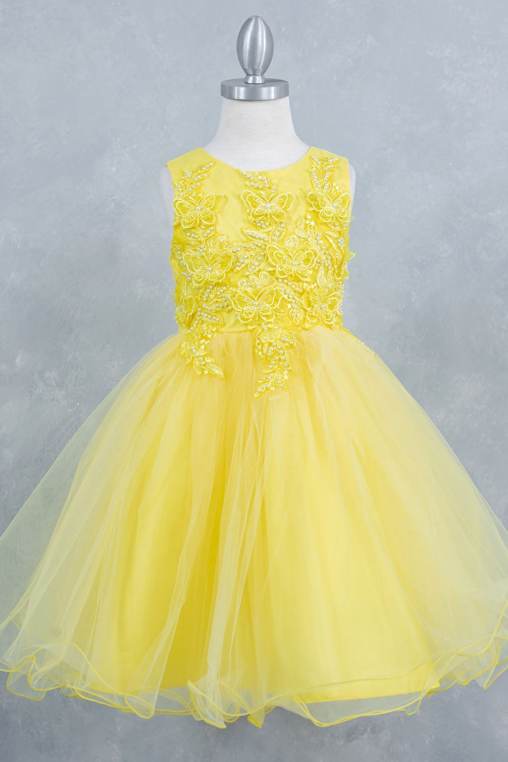 Cinderella Couture CCK-9150 Sparkle Tulle Butterfly Flower Girl Dress