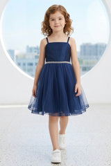 Cinderella Couture Kids #9184 Girls Short Tulle Dress With Corset Back