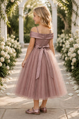 Cinderella Couture 9202 Tea Length Classic Flower Girl Dress
