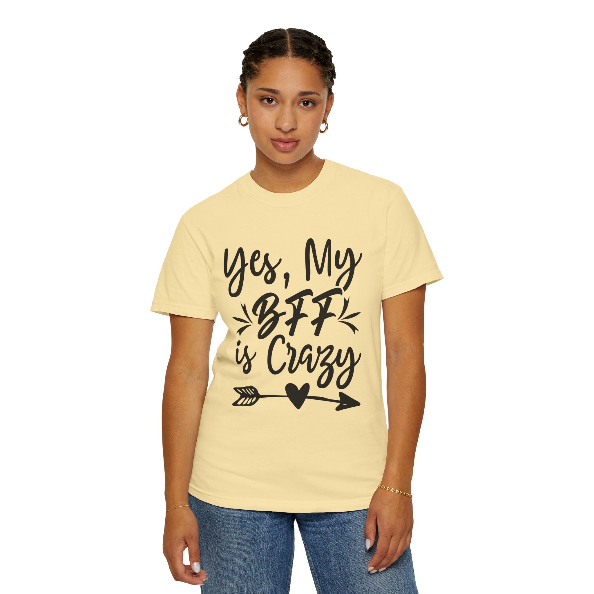 BFF Friendship T-Shirt, Fun Gift for Best Friends, Casual Wear, Birthday Gift, Unisex Tee, Matching T-Shirts