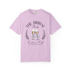 Bridal Party T-Shirt, Wedding Tee, Bachelorette Event Shirt, Bridal Shower Gift, Exclusive Club Apparel