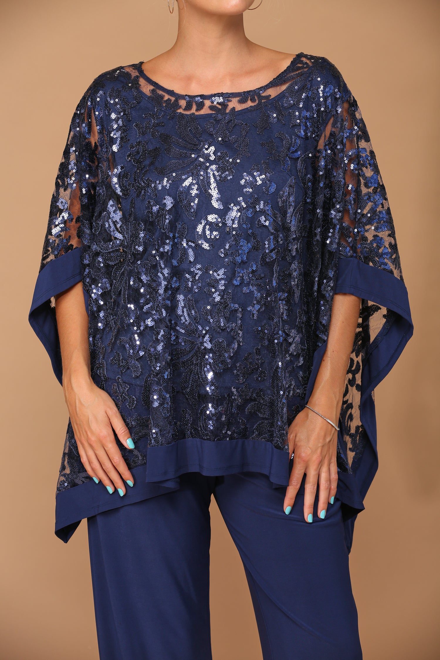 Eva USA 3443 Women's Two Piece Pant Suit