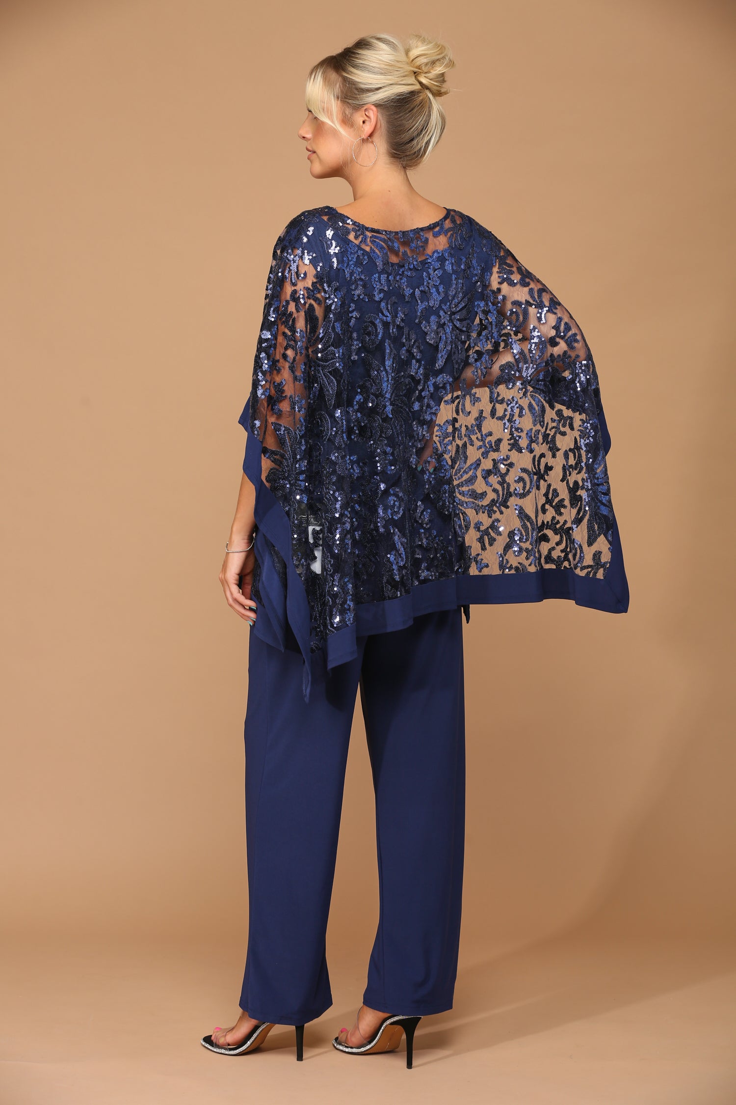 Eva USA 3443 Women's Two Piece Pant Suit