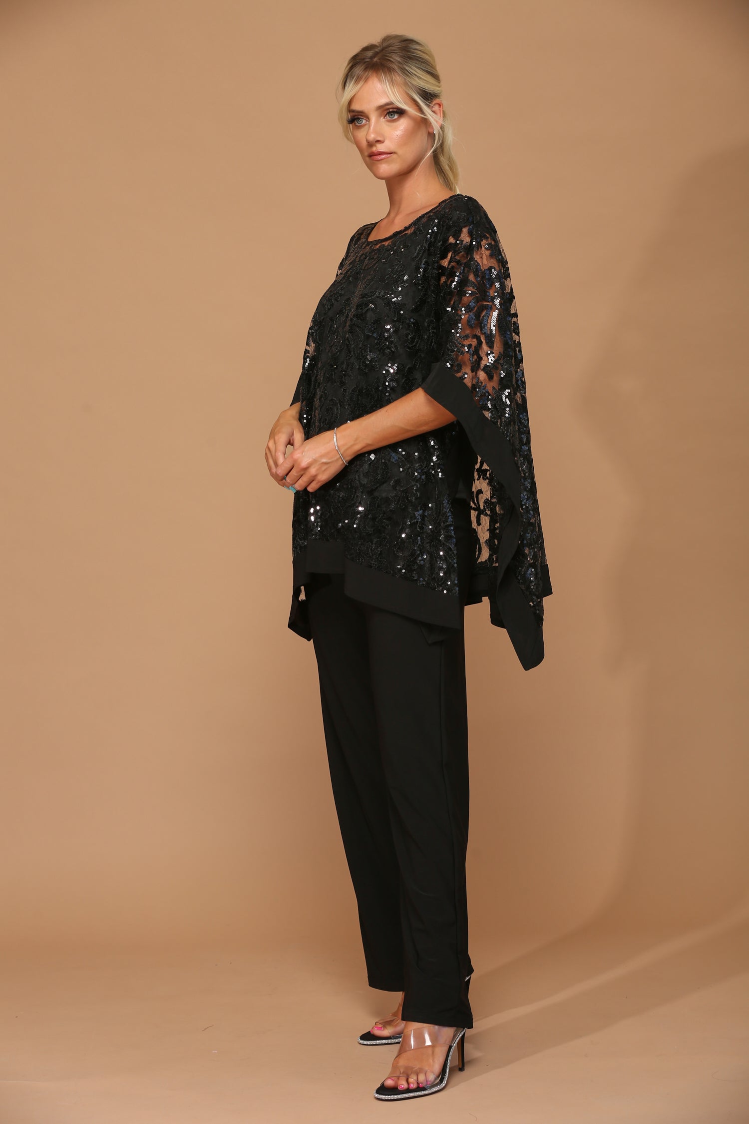 Eva USA 3443 Women's Two Piece Pant Suit