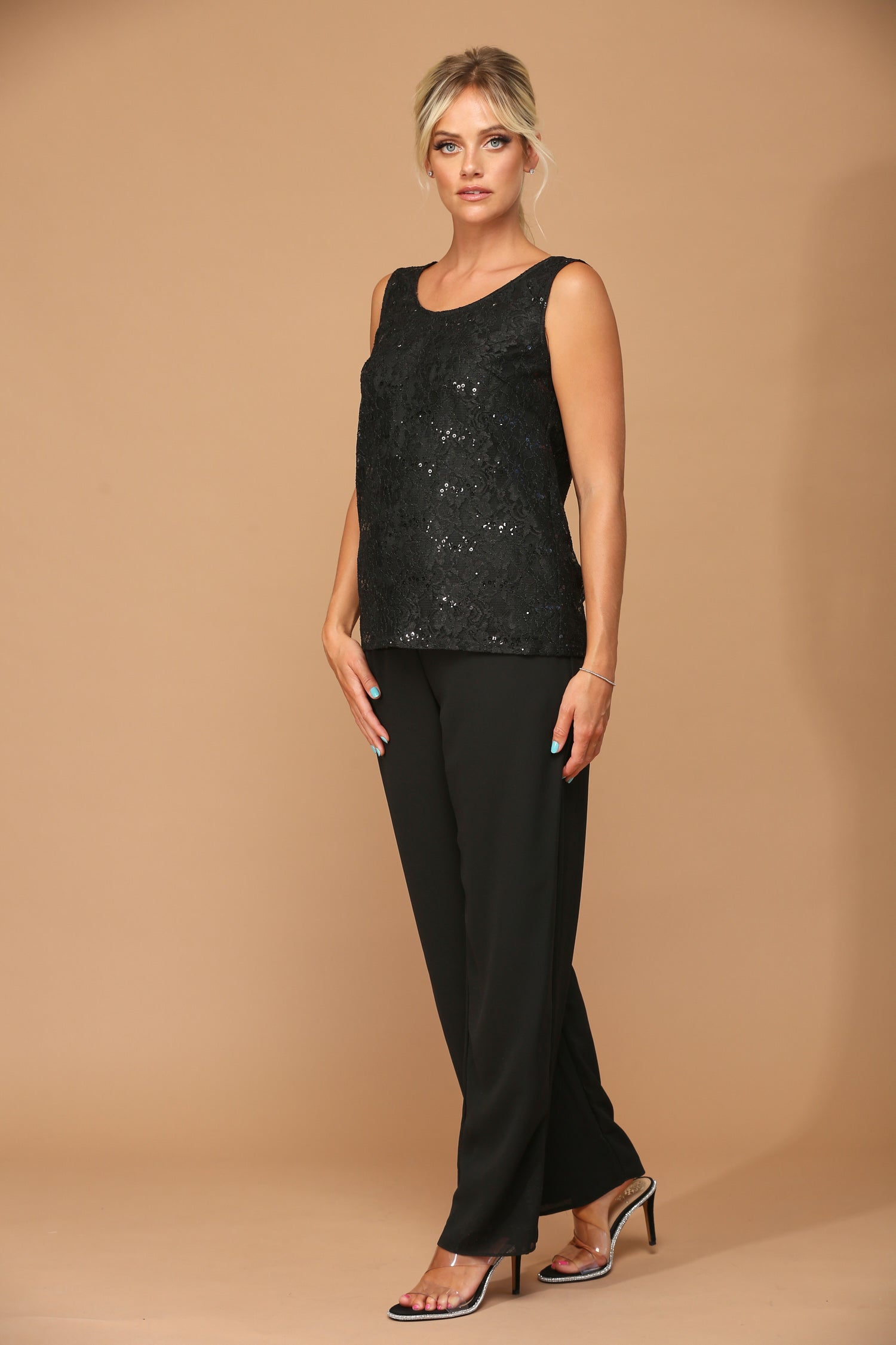 Eva USA EV-3366 Three Piece Mother's Pant Suit Set