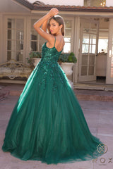Nox Anabel 1464-H Sequined Sparkle Tulle Quinceanera or Ball Gown