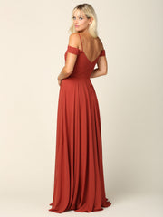 Eva USA EV5183 Classic Chiffon Bridesmaids Dress