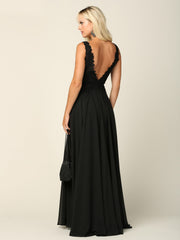 Eva USA 5201 Chiffon and Lace Bridesmaids Dress