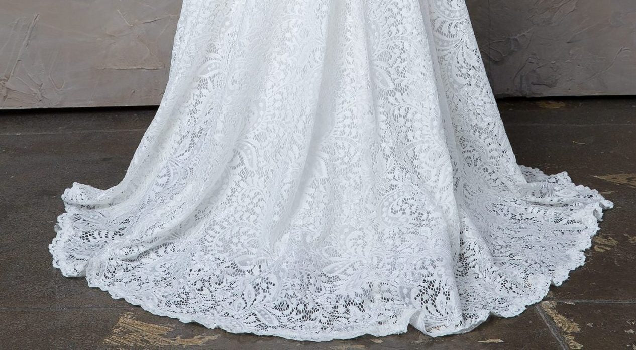 Eva USA 3407 Delicate Lace Bridal Gown