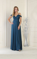 May Queen MQ1988 Satin Bridesmaids Dress