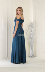 May Queen MQ1988 Satin Bridesmaids Dress