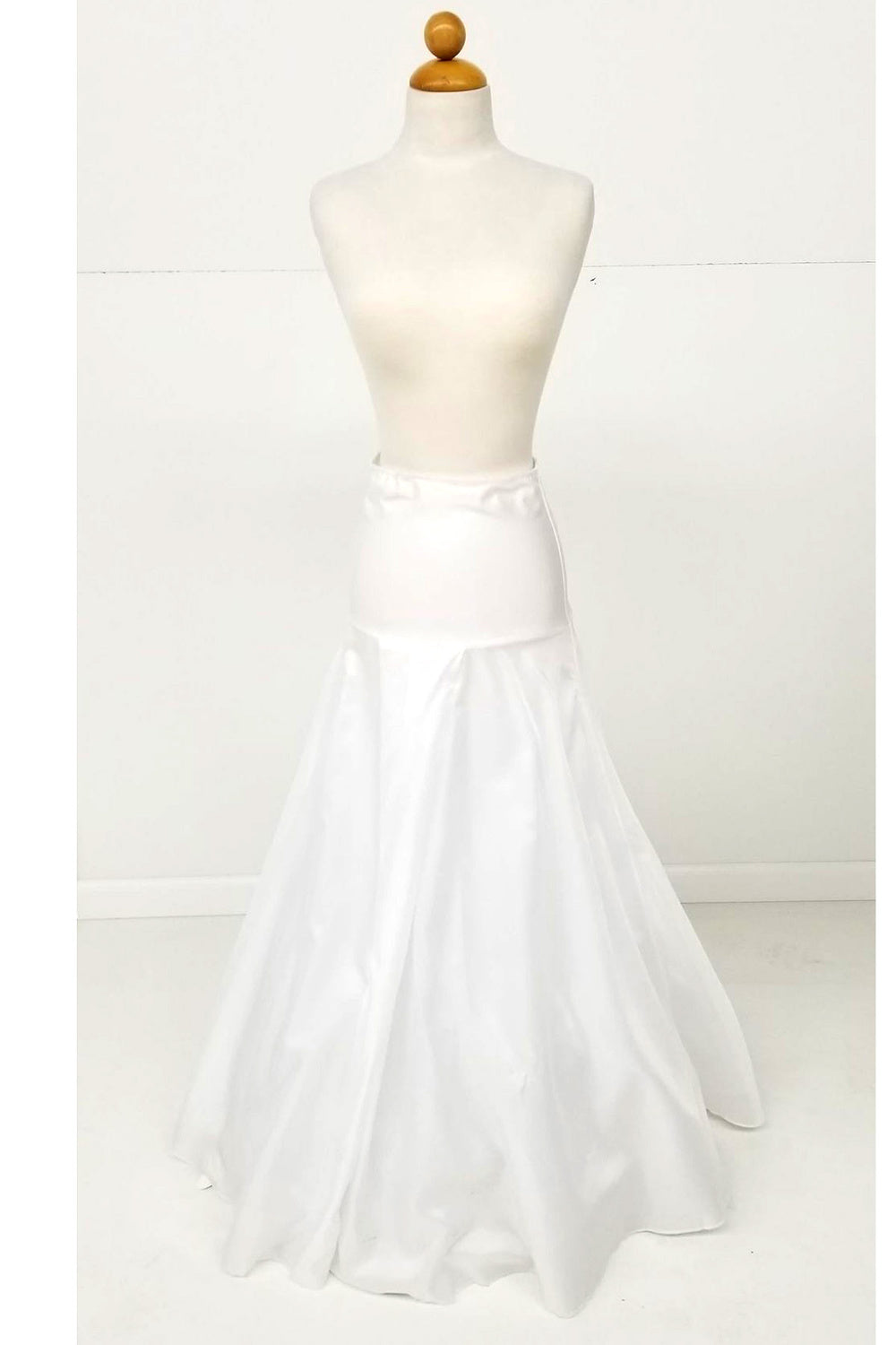 Chicas PC303WH Two Hoop Crinoline Petticoat For Formal Gown