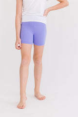 Mila & Rose Periwinkle Twirl Shorts For Girls