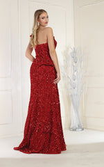 Royal Queen RQ8003 Elegant Sequined Formal Gown