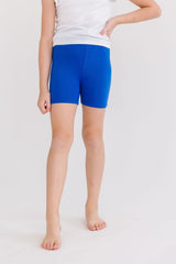 Mila & Rose Royal Blue Twirl Shorts For Girls