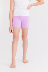 Mila & Rose Bright Lilac Twirl Shorts For Girls