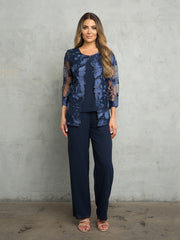 Eva USA 3426 Mothers Three Piece Pant Suit