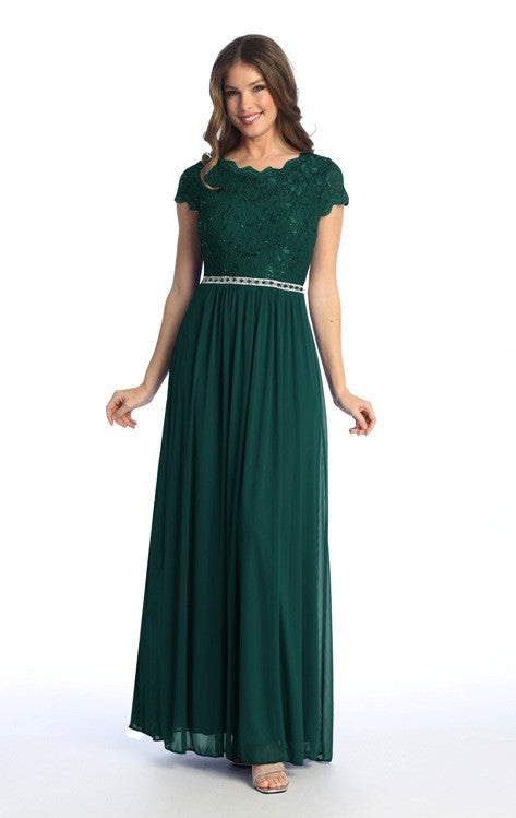 Celavie 6469 Mother of the Bride Formal Gown in Lace and Chiffon