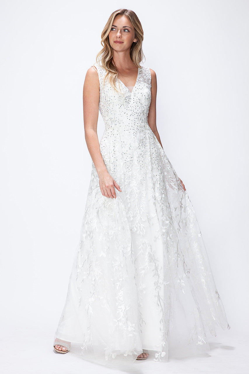 Lenovia 8337 Formal Lace Prom or Military Ball Gown