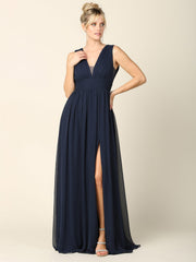 Eva USA 3329 Chiffon Grecian Style Bridesmaid Dress
