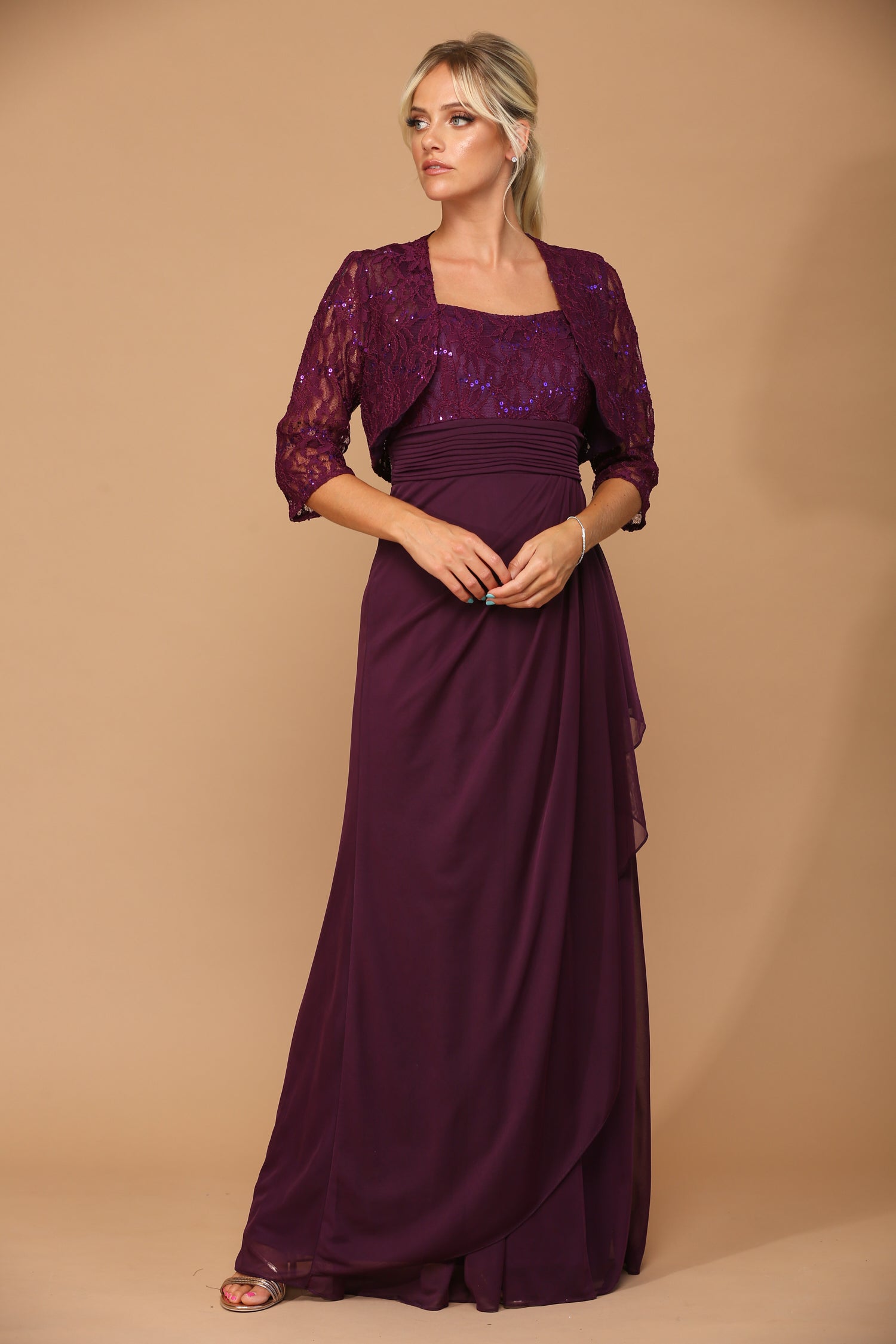 Eva USA EV3094 Mothers Formal Gown with Bolero