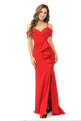 Lenovia 5206 Techno Crepe Bridesmaids Dress