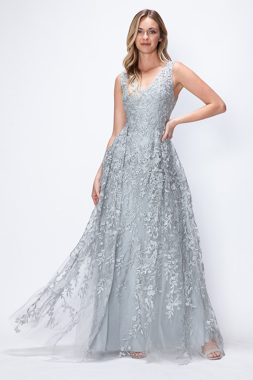 Lenovia 8337 Formal Lace Prom or Military Ball Gown